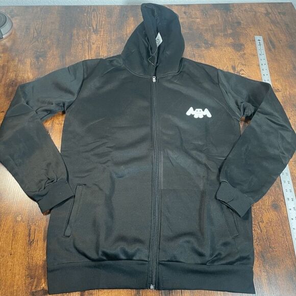 Marshmello Fortnite Black Full Zip Hoodie Mens Size XL NWT‎ - Picture 1 of 6